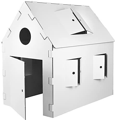 Kinder Spielhaus Pappe Haus Papphaus Karton Papierhaus Kingpower