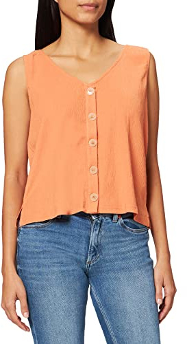 DESIRES Daniella topp tröja för kvinnor, Brandied Melon, XL