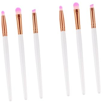 minkissy 6pcs Profusion Makeup Brushes Professional Cosmetics Brush Kit for Women Travel