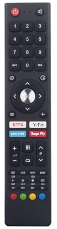 Télécommande Fit for United Kunft OK. ODL32950HC-TAB ODL32770H-TAB | ODL24770H-TAB LED42HS72A9 LED32HS72A9 LED24HS72A9 LED32HS82A11 K5417H32H K5419H43U K5418H40F K5416H24H