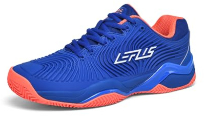 Xuanke Tennisschuhe Halle Herren Atmungsaktiv rutschfest Sportschuhe Damen Badminton Schuhe sandplatz Trainerschuhe (Blau, Erwachsene, 40, Numerisch, EU Schuhgrößensystem, Breit)