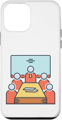 Meeting in The Conference Room Boardroom Meeting Office Case for iPhone 12 mini