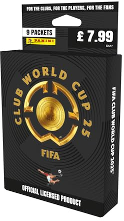Panini Clubs World Cup 2025 Sticker, Blisterverpackung, 7 Beutel