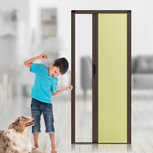 Moderne Akkordeon-Falttür für Küche, Schrank, Bad, Schrank, Kabine, Speisekammer, ohne Bohren, anpassbare Größen