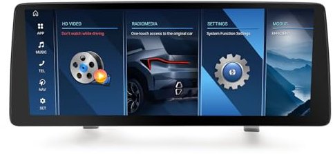 Erisin 12,3 Qualcomm 8GB+128GB Android 14 Radio Coche para BMW Serie 3 E90 E91 E92 E93 Sistema CCC Estéreo GPS Navegador Bluetooth 5.1 CarPlay Android Auto Dab+ WiFi 4G DSP Pantalla IPS USB Canbus