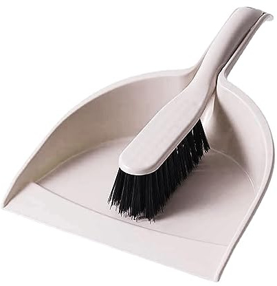 Ensemble pelle à poussière et balayette - Petit balai et pelle à poussière avec brosse - Balai de nettoyage emboîtable - Pelle à poussière et brosse - Ensemble petite pelle et brosse à poussière