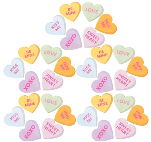 COLLBATH 30PCS Heart-Shaped Bandages Flexible Adhesive Tape for Sensitive Skin Strong Skin Adhesion Finger Bandages for Outdoor Sports and Emergency Wound Care