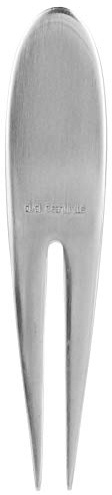 Haofy Tenedor de Pastel de Postre de Acero Inoxidable para Degustar Aperitivos para Bodas y Fiestas Acero Inoxidable 304 4.1x0.8in (1 unidad)