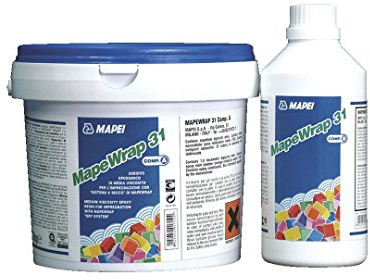 Mapewrap 31 KIT(A+B) da 5KG Mapei Adesivo strutturale