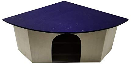 Dehner Nager-Eckhaus Lorry, ca. 52 x 37 x 18 cm, Holz, natur