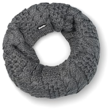 Eisbär Tonella Loopschal Strickschal Schal Winterschal Damenschal Rundschal Damen/Herren - Made in Austria mit Futter, Futter Winter Herbst-Winter