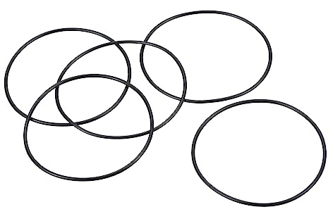 PATIKIL O Joint Torique Nitrile Caoutchouc 82mm OD 79mm ID 1.5mm Largeur, 25 Pcs Métrique Scellage Joint pour Robinet Plomberie Automobile Réparation, Noire