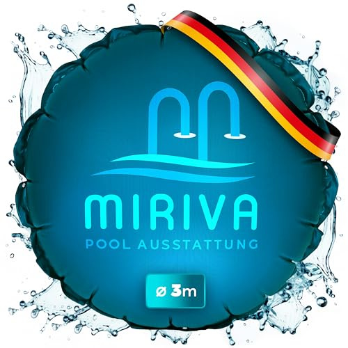 IVEUM 3 Meter Rundes Poolkissen Winter – Pool Kissen Überwinterung - Poolabdeckung Winter – Pool Luftkissen – Kissen Pool (RUND 3M)…