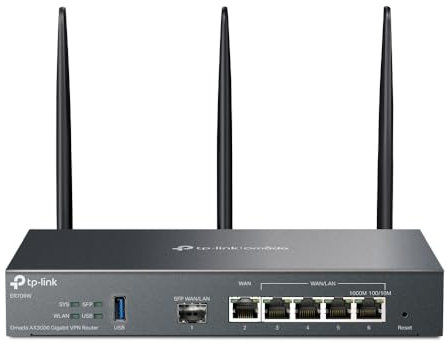 TP-Link ER706W Router Inalámbrico VPN Gigabit Omada AX3000 Doble Banda