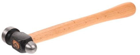Angoily Holzgriff Hammer Rundkopf Heimwerkerhammer Holzhammer Montagehammer Für Holzbearbeitung Leicht Und Robust