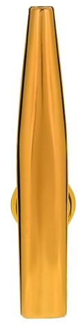 Pongnas Metal Kazoo, Aluminiuminstrument für Kinder mit Glänzender Oberfläche, Einfach zu Spielen, Tragbar und Leicht, für Freunde (GOLD)