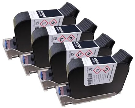 Compatible avec la Cartouche d'encre à solvant HP W3T10B 42 ML for imprimantes à Jet d'encre Portables TIJ
