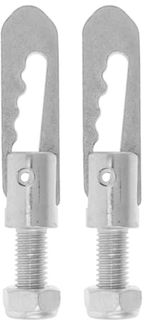 KOCKSHION Pestillo de Cerrojo de Alta Resistencia para Camión Perno de Caída de 12 Mm X 25 Mm, de Hierro Galvanizado, 2 Piezas, Adecuado para Estabilizar Carga en Transporte