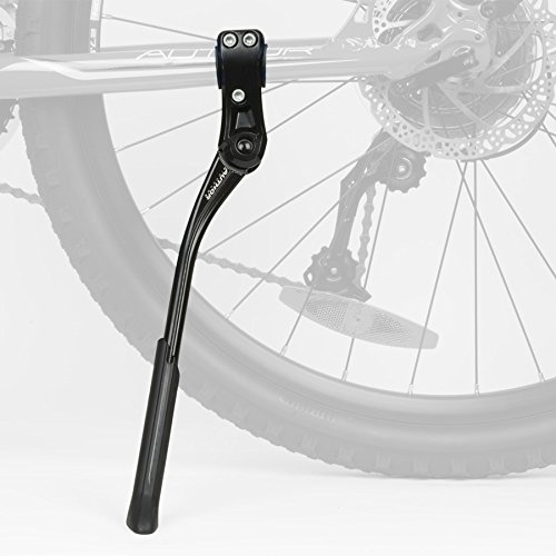 Fahrrad Ständer AKS-530 RS 24-29 Zoll Seitenständer Hinterbau Alu schwarz