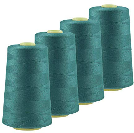 4 x 4572m Qualitäts Overlock-Garn Overlock-Nähgarn Oeko-Tex Farbe 821-860