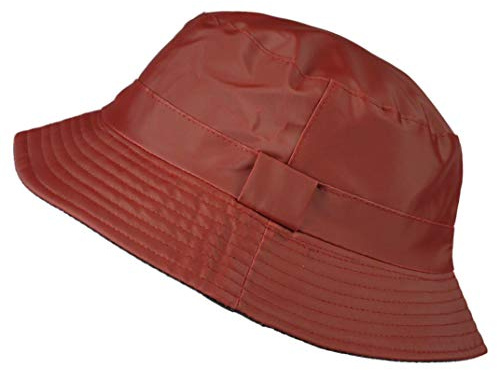 Toutacoo, Regenhut aus Nylon (Bordeaux Size L)