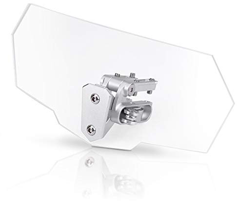 Deflector De Viento Ajustable Universal del Parabrisas, Extensión del Parabrisas De La Motocicleta
