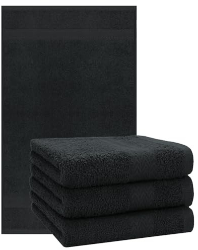 Betz Premium Handtuch Set 4-teilig – 4× Handtücher 50×100 cm, 100% Baumwolle 470 g/m², weich & saugstark, Oeko-TEX® Farbe Graphit