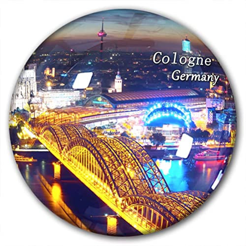 Deutschland Köln Kühlschrankmagnet Kühlschrankaufkleber Deko Magnet Reise Souvenir Kristallglas