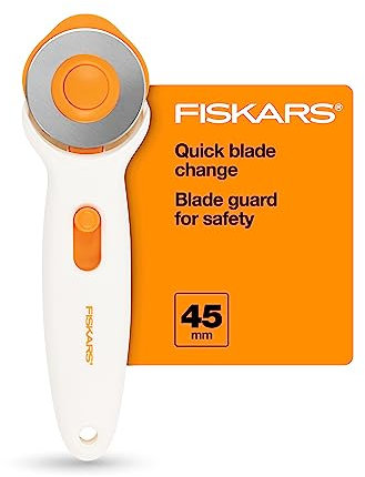 Fiskars 1065921 Rotierende Klingen, Weiss/opulenter Garten