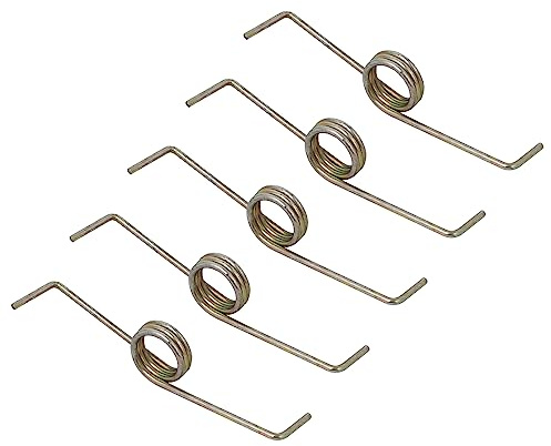 QUARKZMAN Verdrehung Feder Bronze Ton 0,63 AD x 5Stk