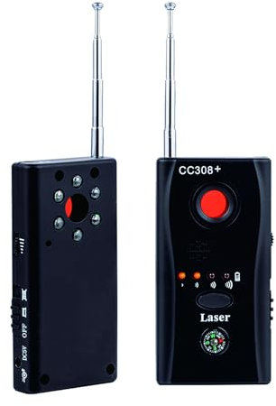 TOPWAY Hidden Camera Detector Anti Spy Bugs Detector GPS Tracking RF Signal Detector for Monitoring, Preventing Eavesdropping, Anti-sneak Shooting 330321