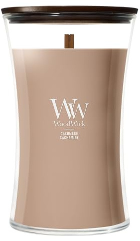 WoodWick | Große Kerze | Cashmere | Tolles Geschenk für Frauen