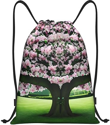 RoMuka Fleurs Lierre Fleurs Arbre Léger Cordon Sangle Poche Sac À Dos Fitness Sac À Dos Cordon De Serrage Pliant Quotidien Lierre Fleurs Arbre, Petit, Sacs À Dos Fleurs Lierre Fleurs, Fleurs Lierre