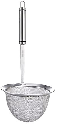 CTCOIJRN Schiumarola da Cucina colino for Pasta colino in Acciaio Inox, mestolo for Pasta, tagliatelle e fritture in Cucina