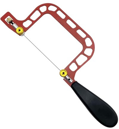 KANGQL Sierra de afrontamiento de joyas, marco de herramienta de aserrado de afrontamiento, marco de joyería, herramienta de sierra manual estable para corte de precisión en carpintería y renovación