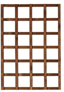 Griglia in legno per esterno Hortus 60x90 cm, impregnato in autoclave, colore castagno - Spedizione Gratuita da 99€