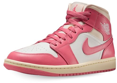 NIKE Scarpe Wmns Air Jordan 1 Mid Taglia 37.5 Codice BQ6472-109 Rosa