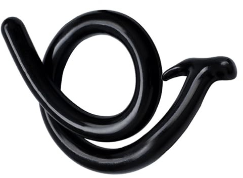 BDSMJOY Extra lang Analdildo 60 cm Analplug,Buttplug Analspielzeuge Fisting Plugs Sexspielzeug erotisches Sex Spielzeug ab 18 für Paare Frauen Männer extrem (Schwarz)