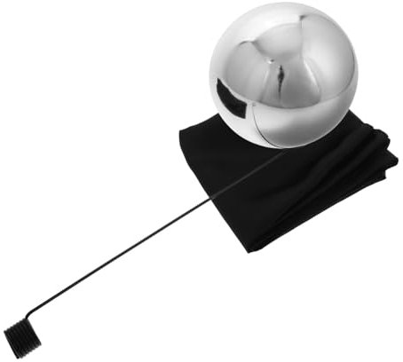 Abaodam Floating Sphere Ball Zombie Ball Reflective Lightweight Portable Prop For Stage Performance Halloween Pranks Party Trick Toys Illusion Suspended Orbs