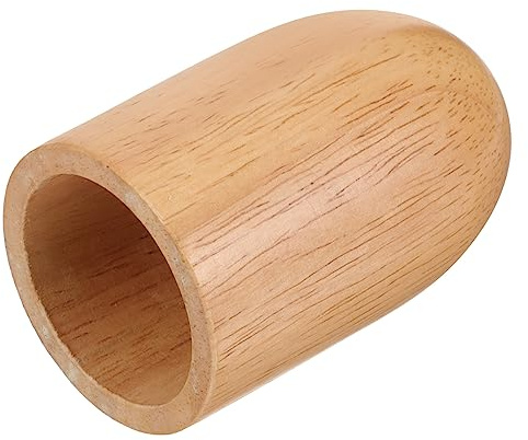 HAMPPLIES Massivholz Lampenfassung E27 mit Zierkappe│wand und Deckenleuchte Sockel│stabile Leuchtenaufsatz für Tischlampen und Wandlampen