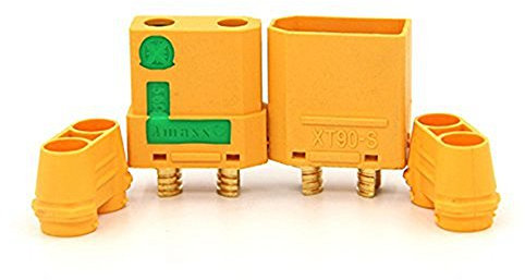 Youme 5Pairs Anti-Spark XT90S XT90-S XT90 Connector Male Female Connector for RC Quadcopter Brushless Motor FPV Drone Battery