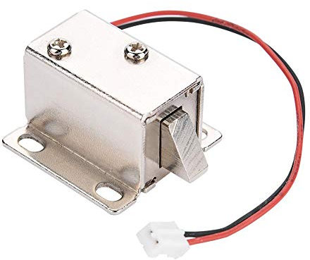 Kafuty DC12V Elektrisches Türschloss Elektromagnetisches Magnetschloss Zutrittskontrollschloss für Türschrank Schublade Ultradünn und langlebig, Geeignet für Schule, Fabriken, Banken, Hotel, etc