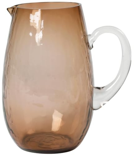broste Copenhagen 14496207 Hammered Krug Brown 2 l (1 Stück)