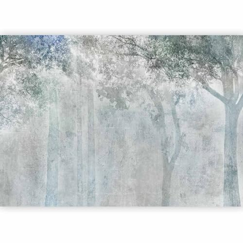 murando - Carta da Parati Moderna per Camera da Letto, Foresta, 450x315 cm | Fotomurali in TNT, Decorazione da Muro XXL, Carte da Parati Moderne, Alberi, Produzione Europea