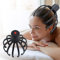 Hosuho Appareil de massage électrique pour tête de cuir chevelu avec 2 modes de vibration et fonction d'arrêt automatique - Appareil de massage rechargeable pour la relaxation profonde, le stress et
