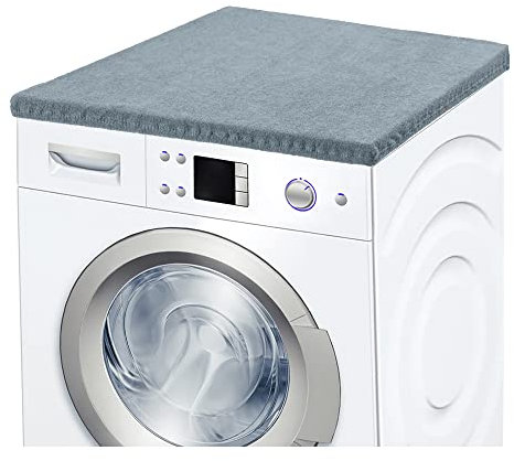 Ladeheid Couverture de Protection pour Machine à Laver 50x60 cm (Gris Foncé)