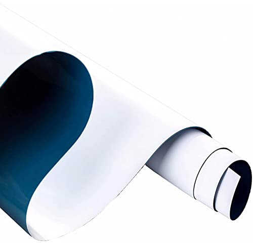 LGGH Extra großes whiteboard, Selbstklebende Papier Board Schale und Stick tapete White Board Aufkleber, trockener Radiergummibrett für Wand weiß,90×200cm
