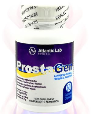 Prostagen - Saw Palmetto, ciruela africana, aceite de semilla de calabaza, licopeno. Ayuda a la Próstata, hiperplasia, producción urinaria reducida, 1 capsula diaria 60 capsulas (2 meses)