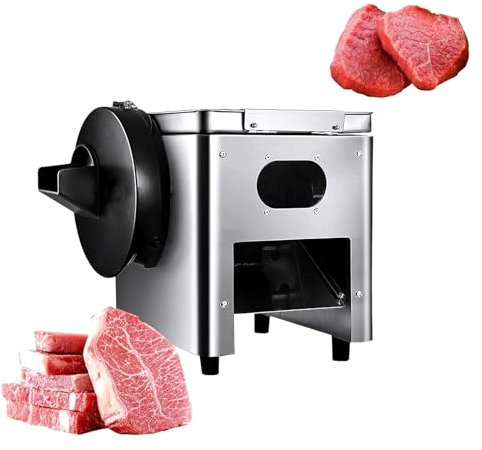 YOtat Cortador Eléctrico Comercial De Carne Y Verduras De 850 W, Máquina Cortadora De Carne, Cortadora De Alimentos, Fácil Limpieza, CE/Fcc/CCC/Pse (A 3,5 Mm)