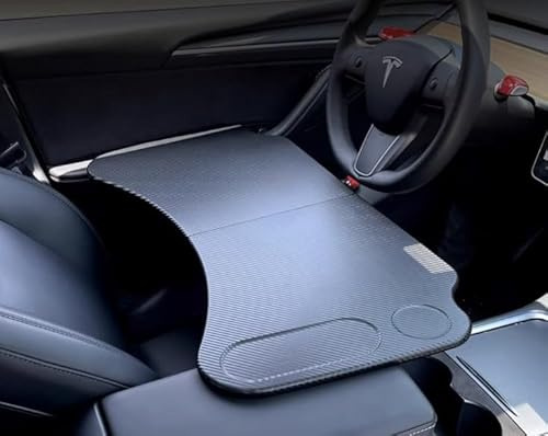ev-goodies.de Tesla Model 3, Y, S, X laptop och loungebord, hopfällbart bord, matbord, tillbehör lämpliga för Tesla